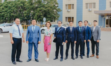 KazIndustry делегациясы «КазАзотқа» келіп кетті